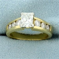 EGL Certified 1.5ct TW Diamond Engagement Ring in