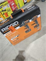 Rigid 18v Brushless 2 Tool Combo Kit