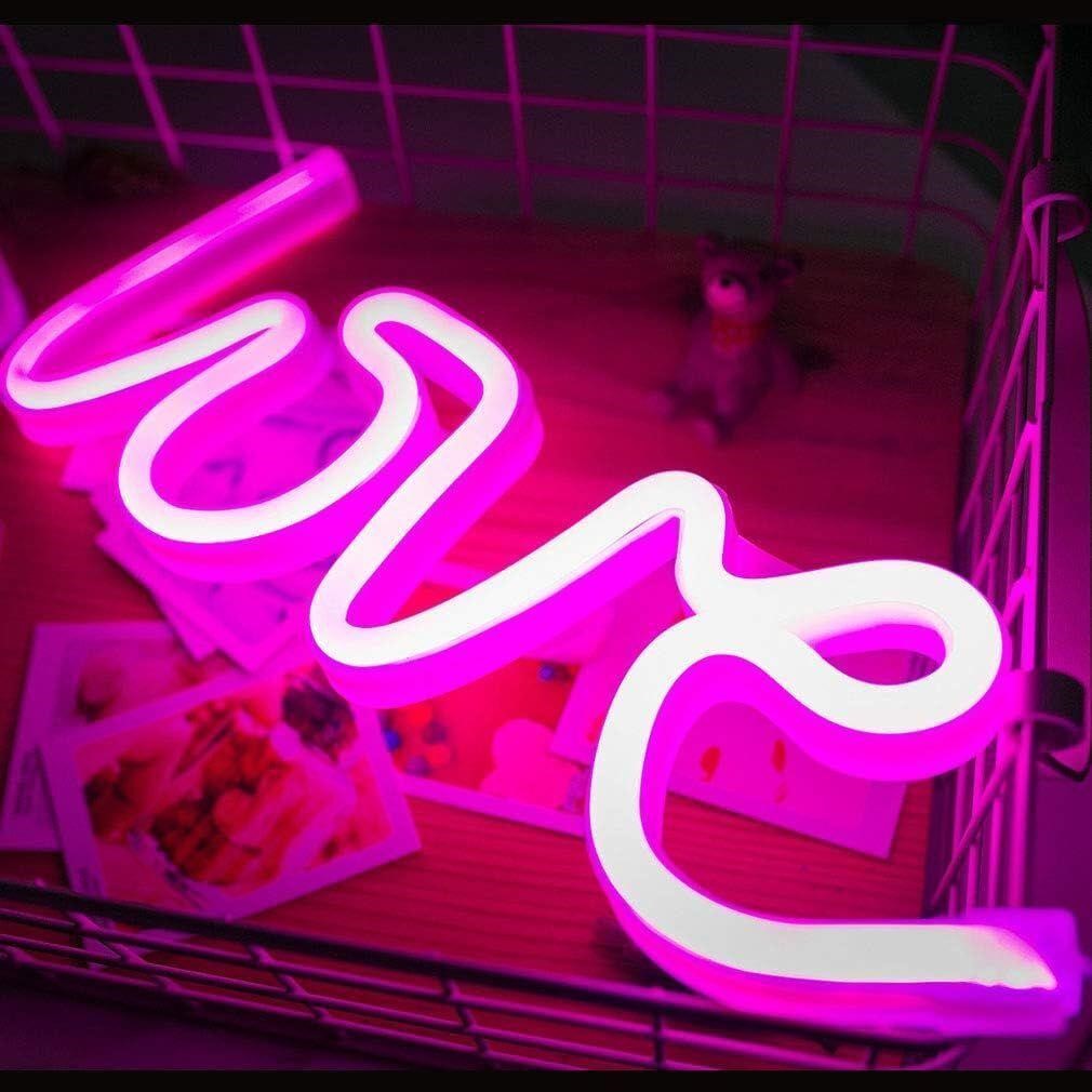 LOVE LED Neon Light Sign