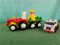 Fisher Price Little People Pop-Up Pig Farm