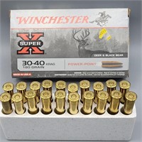 WINCHESTER 30-40 KRAG 20 ROUNDS AMMO