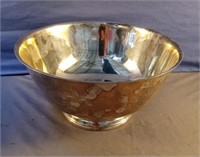 Silver plated  pedestal serving bowl