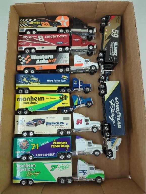 10- Matchbox Nascar Race Haulers