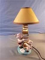 Pig lamp. Does work