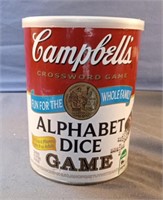 Campbell's Crossword Game-Alphabet Dice