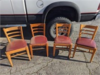 4 Restaurant Dining Chairs