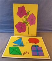 Judy/Instructor children's wood puzzles