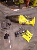 RYOBI Cordless EVERCHARGE Hand Vacuum Kit