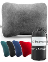 DREAMCARE Camping Pillow, Medium, Grey