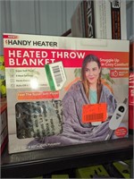 Handy Heater Heated Throw Blanket 50"×60"