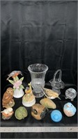 Home decor vases,  various birds