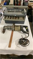 Tool box, electric drill