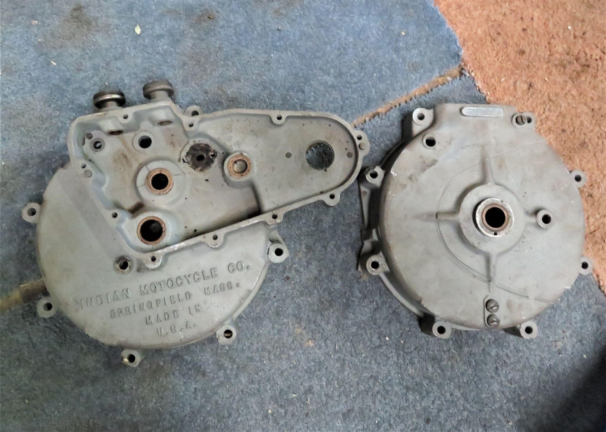 1927 Indian Prince Crankcases. Engine Number......