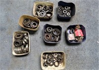 7 Containers of Used Bearings