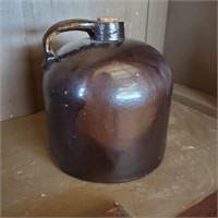 One Gallon Glazed Stoneware Jug