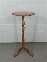 Solid Wood Tall Pedestal Plant Stand