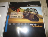 Challenger tractor parts book