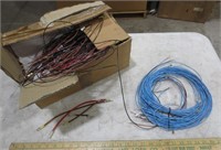 4 boxes of various wires, lots of them!