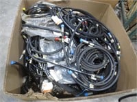 Pallet of hydraulic hoses