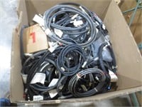 Pallet of hydraulic hoses