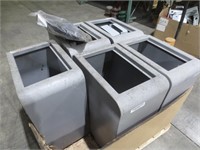5 metal toolboxes