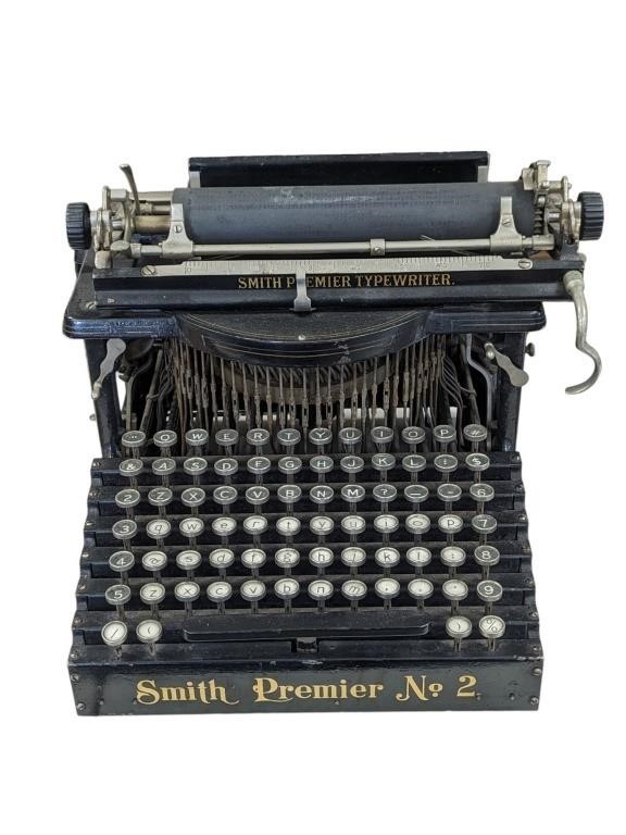 Antique Smith Premier No. 2 Typewriter