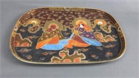 Ceramic Japanese Themed Decorative Tray