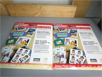 Two Packages of Canon Glossy Photo Paper 8.5"x11"
