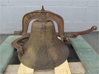 Large Antique #2 Iron Bell Some Mount Issues
