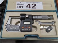 NSK Digital Outside Micrometer 0-25mm & Case