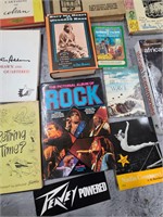 Assorted Vintage Books: Rolling Stones etc