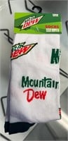 Brand NEW Fun Cool Socks MOUNTAIN DEW