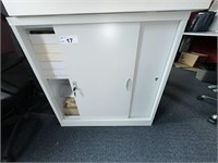 2 x 2 Door Stationery Cabinets each 1m x 1mH