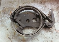 Vintage Rear brake mechanism