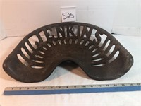 Jenkins cast iron implement seat