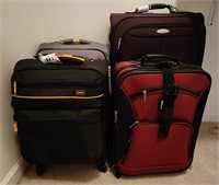 Luggage Lot of 4 Suitcases Samsonite, Lucas
