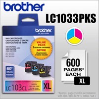 Brother Genuine High-yield Color Printer Ink Cartr