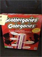Scattergories categories game