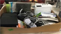 2 NINTENDO GAME CONSOLES, CONTROLLERS, XBOX,