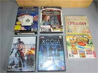 Lot of 6 Different PC Computer Games Roller Coastr