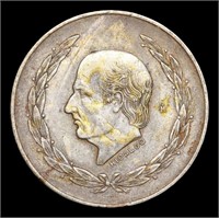 1953 Mexico 5 Pesos Silver KM# 467 Grades xf