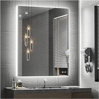 Keonjinn Backlit Mirror Bathroom 36 X 28 Inch Led