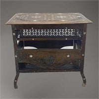 Middle Eastern Tea Table 19th-c.