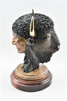 Faces of Power, Cast Bronze Bust, Barry Stein