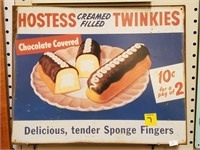 Hostess Creamed Filled Twinkies Tin Sign