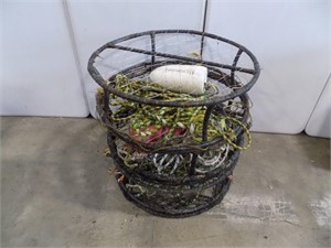 Lot of 3 Crab Rings with ropes 28"