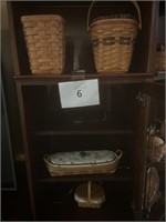 4 Longaberbger baskets