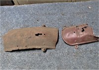 Pieces of an Early Powerplus Mudguard