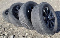 4 - Dodge Rims w/ Tires