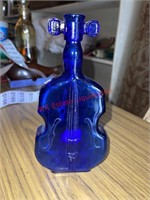 Cobalt Violin Bottle  (con1)